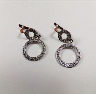 Сережки коло Chanel