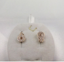 Сережки М + Ж із срібла 925 проби