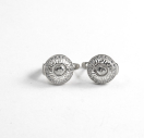 Сережки Versace із срібла 925 проби