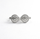 Сережки Versace із срібла 925 проби