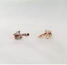 Сережки Метелики Gucci із срібла 925 проби