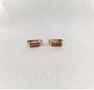 Сережки детские из серебра 925 пробы