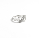 Кільце вісімка Tiffany із срібла 925 проби