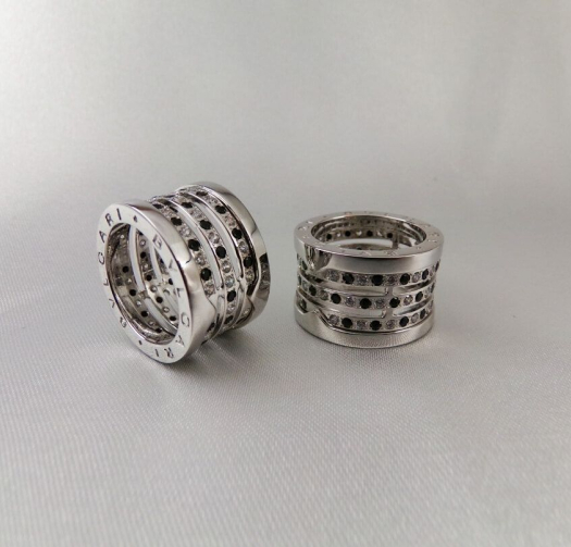 Обручки бренд Bvlgari із срібла 925 проби