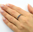 Серебряное кольцо спаси и сохрани из серебра 925 пробы