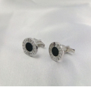 запонки Bvlgari із срібла 925 проби