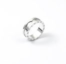 Кільце без каменів Bvlgari із срібла 925 проби