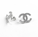 Пусети Chanel із срібла 925 проби