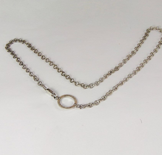 Цепочка tiffany из серебра 925 пробы