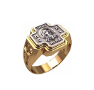 Колечко икона из серебра 925 пробы
