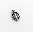 Кулон world of tanks із срібла 925 проби