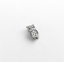 Кулон сова из серебра 925 пробы