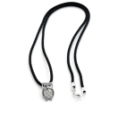 Кулон сова из серебра 925 пробы