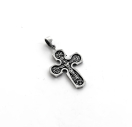 Православний хрест зі срібла із срібла 925 проби