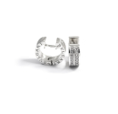 Серьги булгари из серебра 925 пробы
