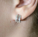 сережки Versace із срібла 925 проби