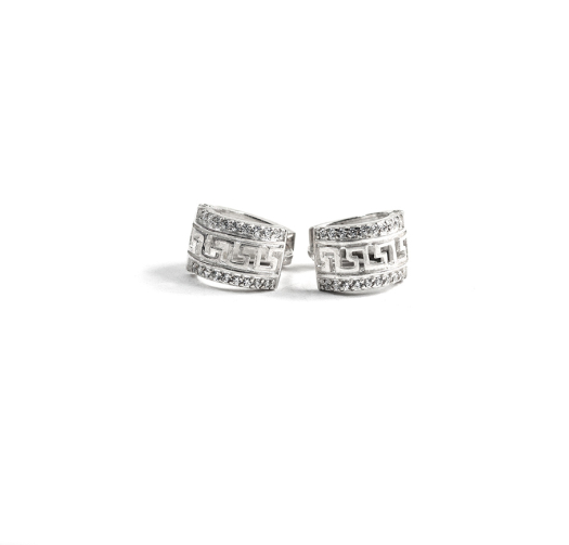сережки Versace із срібла 925 проби