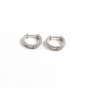 сережки косички із срібла 925 проби
