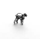Підвіска пудель із срібла 925 проби