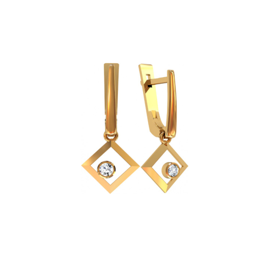 Сережки бренд Tiffany із срібла 925 проби