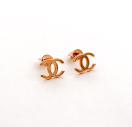 Сережки chanel із золота із золота 585 проби