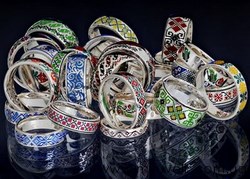 кольца вышиванки