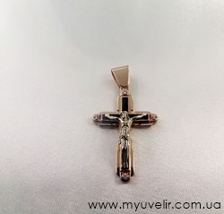 Крестик с ониксами