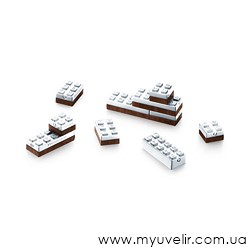 Lego из серебра 