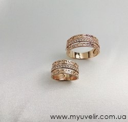 Обручальные кольца бренд Versace